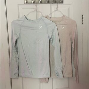 Gymshark Long Sleeve Tops Bundle